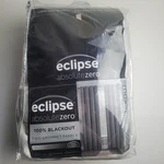 New Eclipse Absolute Zero 100% Blackout Curtain Panels Grommet 50X108 'white'. Fixed Price $20.76.