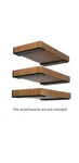 Neodrop 8-PACK 12 Inch Floating Shelf Brackets, Heavy Duty Hidden Shelves. Fixed Price $20.00.
