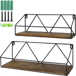 Petaflop Wall Mount Shelfs Rustic Wood Set Of 2. Fixed Price $29.99.