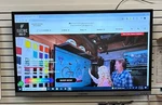 Tatung 70 Touch Screen Tv Euc Multi W/ Cpu & Wall Mount. Fixed Price $1900.00.