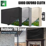 Outdoor Tv Cover 600D Heavy Duty Weatherproof Television Protector Flat Screens. Fixed Price $25.99.