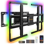 Perlegear Auraframe Pre-assembled Tv Wall Mount With Light For 42 90 T.... Fixed Price $254.30.
