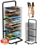Mocomax 25 Shelf Black Art Drying Rack. Fixed Price $102.99.