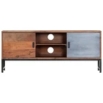 Tv Stand Unit Sideboard Console Media Cabinet Solid Acacia Wood Vidaxl. Fixed Price $218.99.
