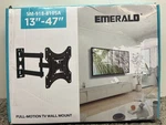 Emerald Full Motion Wall Mount For 13 - 47 Tvs (8105) New. Fixed Price $18.99.