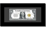 Creative Picture Frames $4X9BK-B Black First Dollar With Matting,. Fixed Price $18.29.