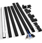 Zhiyo Cord Cover Wall Kit, 94.5IN Hider Mounted Tv, Self-adhesive Wire. Fixed Price $15.60.