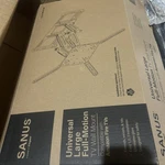 Sanus Universal Large Full-motion Wall Mount, Compatible With Amazon Fire Tv.. Fixed Price $65.00.
