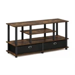 Furinno Jaya Tv Stand 4-TIER Toolless Assembly Entertainment Center Open Shelf. Fixed Price $98.02.