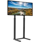 Stable 2-LEG 32" 45 55 60 65 70 75 85 90 100" Large Tv Floor Stand Studio Mount. Fixed Price $65.99.
