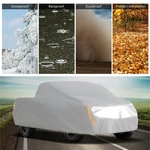 Labwork Waterproof Full Car Cover Pickup Truck Sun Snow Rain Dust Resistant. Fixed Price $23.74.