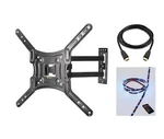 Memorex Full Motion Indoor Wall Mount Kit Fits Tvs Up To 65-IN. Fixed Price $45.00.