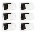 Theater Solutions TSLCR5 Flush Mount Speakers Dual Woofer In Wall 6 Pack. Fixed Price $346.99.