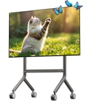 Nb Mobile Tv Cart, Ul Listed, Rolling Stand With Wheels For 65-90 Inch Lcd.... Fixed Price $297.96.