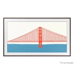 Samsung 55 The Frame Tv Bezel Modern Brown 2021 Customizable. Fixed Price $147.99.