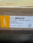 Chief MTA1U Fusion Flat Panel Mount Black Maximum 125LBS Tv Wall. Fixed Price $68.70.
