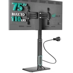 Wali Floor Tv Stand With Power Outlet, Tall Mount For 3275 Inch U.... Fixed Price $99.87.