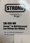 Strong Sm-rbx-wh In-wall Recessed Low-voltage Box (white). Fixed Price $35.00.