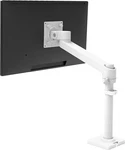 Nx Single Arm - Vesa Desk Mount For 34" Monitors White. Fixed Price $194.99.