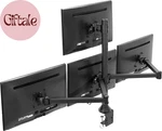 Quad Monitor 13 32 Inch Led Lcd Clamp-on Desk Mount, Plus Articulating Ve. Fixed Price $160.56.