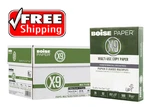 Boise X-9 Multiuse Copy Paper Case Letter Size, 5000 Sheets, 20 Lbs, 10 Reams. Fixed Price $82.90.