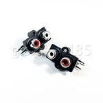Us Stock 5X Panel Pcb Mount 2 Way Rca Female Jack Audio Connector Socket Stereo. Fixed Price $16.12.