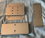 Lcd Adapter Plate ,10 - 25 Versa 75 And 100, Silver, Hardware. Fixed Price $19.99.