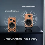 Small Angled Desktop Speaker Stands - 2 Pack. Fixed Price $24.99.