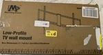 Mounting Dream Low Profile Tv Wall For Up To 70 In, Black. Fixed Price $12.00.