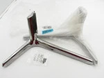 Samsung Tv Stand Base UH6300 Y Feet With Screws Silver Chrome & 75" New. Fixed Price $59.94.
