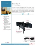 Peerless CM850 Corner Mount Articulating Monitor. Fixed Price $115.00.