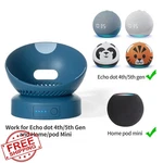 Liboer Echo Dot 4/5 Homepod Mini Battery Base Stand Black Portable. Fixed Price $41.91.