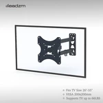26-50" Adjustable Wall Mount Bracket Rotatable Tv Stand TMX200 W/spirit Level. Fixed Price $23.99.
