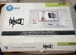 Onn Full-motion Tv Wall Mount 48-84 Weight Capacity 100LB New. Fixed Price $36.00.