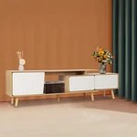 Stand Entertainment Center Media Console For With Storage Cabinets Shelve. Fixed Price $129.30.