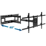 Full Motion Wall Mount With Extra Long Extension - Tvs Up To 80". Fixed Price $194.99.