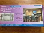 New Lextron Plasma/lcd Wall Mount Tvs Up To 37IN 120 Pounds. Fixed Price $22.00.