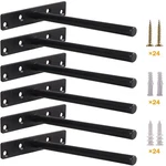 Blind Floating Shelf - Diy Heavy Duty 8 Inch Wall Brackets, So.... Fixed Price $35.30.