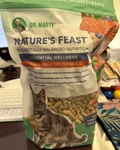 Marty Natures Feast Fish & Poultry Freeze-dried Cat Food For Adult 12 Oz. Fixed Price $29.50.