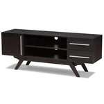 Baxton Studio Ashfield 60" Tv Stand In Dark Brown. Fixed Price $223.34.