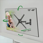 Barkan 13-60 Inch Full Motion Wall Mount, Holds 55LBS, Lifetime Warranty. Fixed Price $49.90.