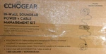 Echogear In-wall Soundbar Power + Cable Management Kit (egav-cmiwsb). Fixed Price $80.00.