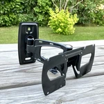 Rocketfish Flat Tv Wall Mount Full Motion Low Profile Bracket Black 13-26" 36LBS. Fixed Price $15.90.