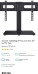 Perlesmith Top Stand Model PSTVS18 Adjustable 37 -75. Fixed Price $20.00.