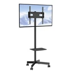Uimoso Mobile Stand Cart For 23"-60" With Wheels & Tray. Fixed Price $43.69.