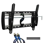 Pyle Universal Flat Screen Tv Wall Mount 26-52IN 110LBS Max Weight Black. Fixed Price $38.99.
