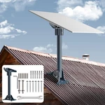 Roof Satellite Installation - Starlink Gen 3 Mount Adapter Aluminum Pole Kit. Fixed Price $74.99.