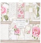 Stamperia Intl Letters & Flowers Double Sided Paper Pad (10/PACK), 12 X. Fixed Price $18.14.