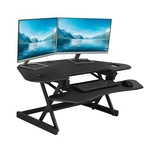 Rocelco CADR-46 Corner Sit-to-stand Desk Riser (RCADRB46A). Fixed Price $431.08.