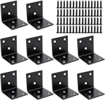 Qpingh 10PCS Inch Stainless Steel Shaped 2X2X2 10P, Black. Fixed Price $15.78.